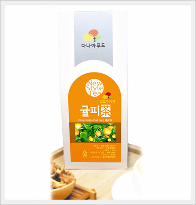 Tangerine Peel Fermented Tea Made in Korea